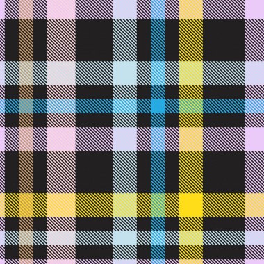 Gökkuşağı Tartan Glen Ekoseli Moda tekstil ve grafikleri için uygun kusursuz desen