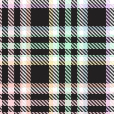 Gökkuşağı Tartan Glen Ekoseli Moda tekstil ve grafikleri için uygun kusursuz desen