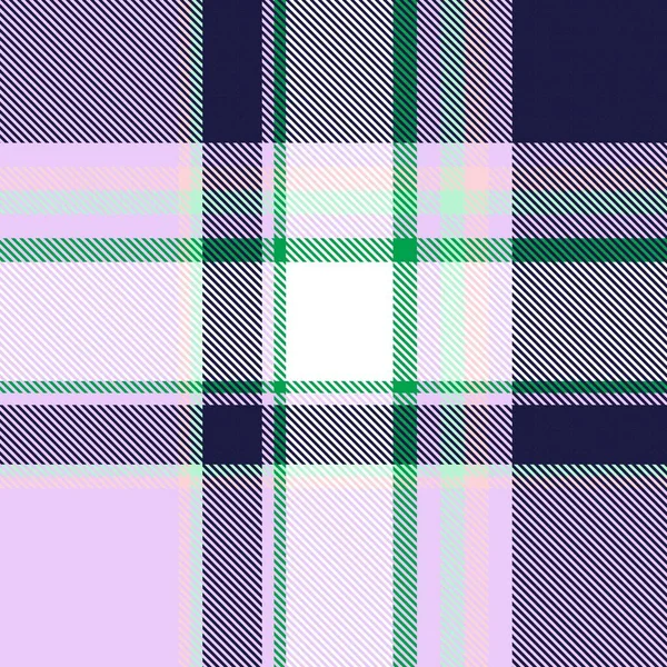 Rainbow Tartan Glen Patrón Sin Costura Texturizado Cuadros Adecuado Para — Vector de stock