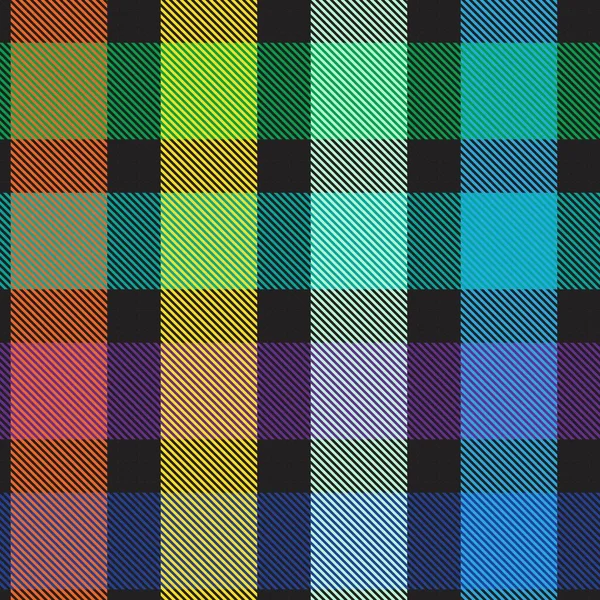 Gökkuşağı Tartan Glen Ekoseli Moda tekstil ve grafikleri için uygun kusursuz desen