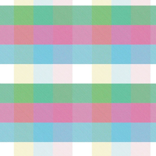 Rainbow Tartan Glen Patrón Sin Costura Texturizado Cuadros Adecuado Para — Archivo Imágenes Vectoriales