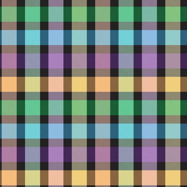 Rainbow Tartan Glen Plaid Motif Sans Couture Texturé Adapté Aux — Image vectorielle