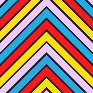 Gökkuşağı sembolü köşegen çizgili desensiz arka plan moda tekstil ve grafikleri için uygun