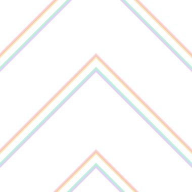 Gökkuşağı sembolü köşegen çizgili desensiz arka plan moda tekstil ve grafikleri için uygun