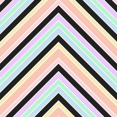 Gökkuşağı sembolü köşegen çizgili desensiz arka plan moda tekstil ve grafikleri için uygun