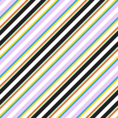 Gökkuşağı köşegen çizgili desensiz arka plan moda tekstil ve grafikleri için uygundur