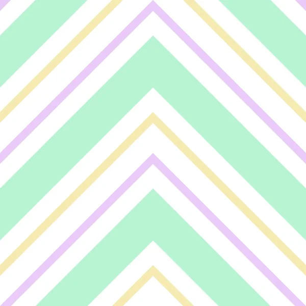 Arco Iris Chevron Diagonal Rayas Sin Costuras Patrón Fondo Adecuado — Vector de stock