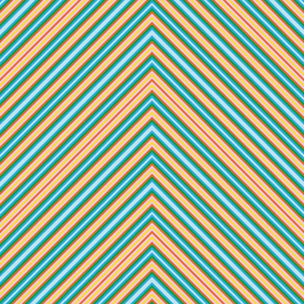 Rainbow Chevron Диагональ Полосатый Бесшовный Фон Шаблона Подходит Моды Текстиля — стоковый вектор