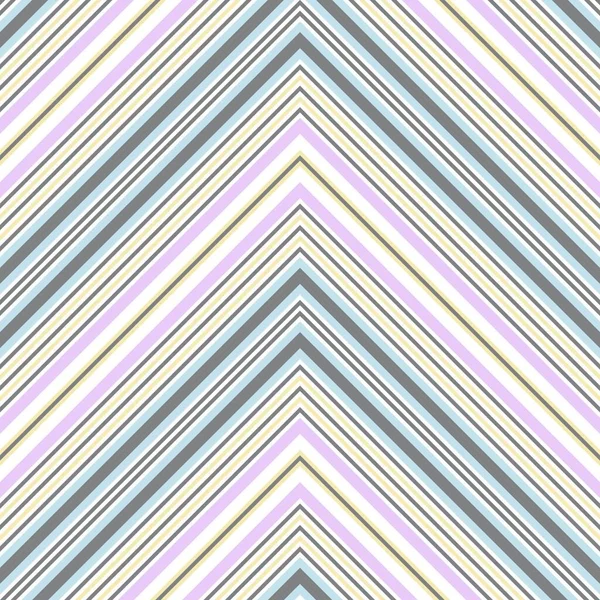 Arco Iris Chevron Diagonal Rayas Sin Costuras Patrón Fondo Adecuado — Vector de stock