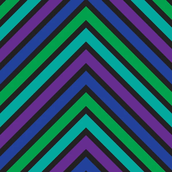 Rainbow Chevron Diagonale Rayé Fond Motif Sans Couture Adapté Pour — Image vectorielle