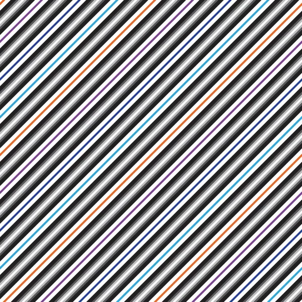 Rainbow Diagonal Striped Seamless Pattern Background Suitable Fashion Textiles Graphics — Stock Vector