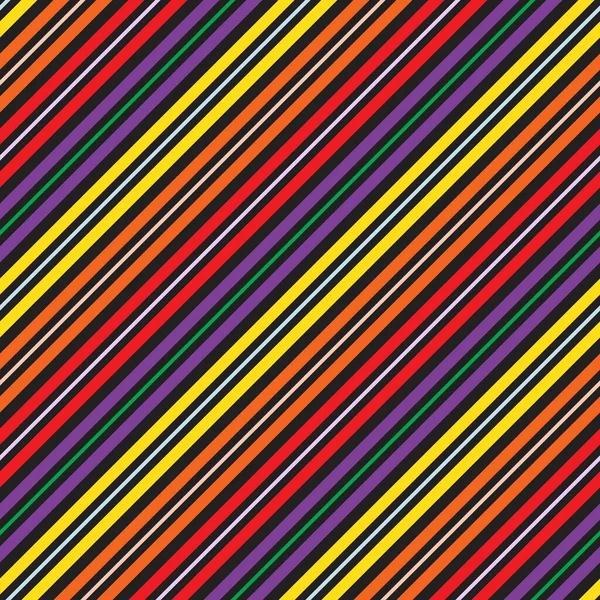 Rainbow Diagonale Rayé Fond Motif Sans Couture Adapté Pour Les — Image vectorielle