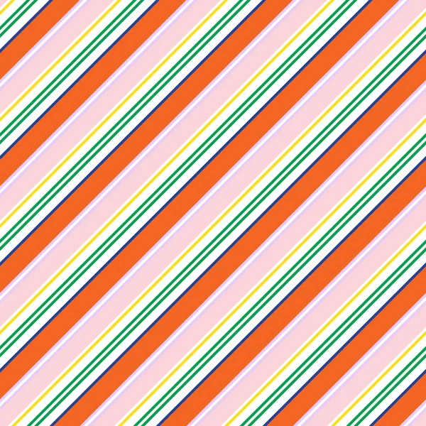 Rainbow Diagonale Rayé Fond Motif Sans Couture Adapté Pour Les — Image vectorielle