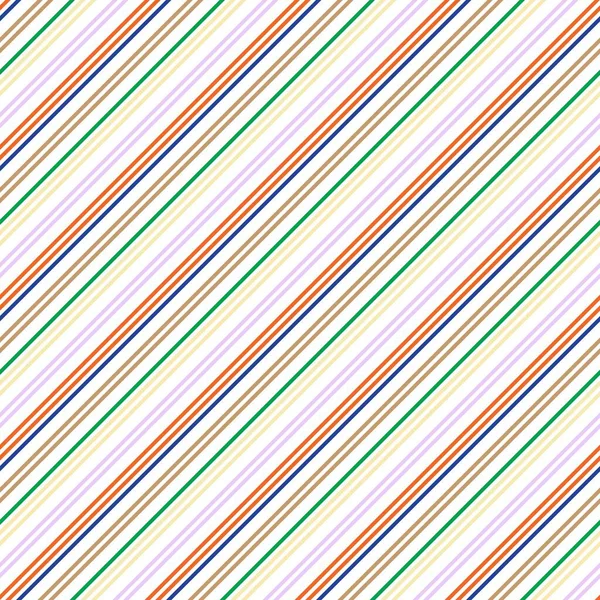 Arco Iris Diagonal Rayas Sin Costuras Patrón Fondo Adecuado Para — Vector de stock