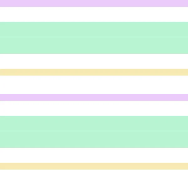 Rainbow Horizontal Полосатый Бесшовный Фон Шаблона Подходит Моды Текстиля Графики — стоковый вектор