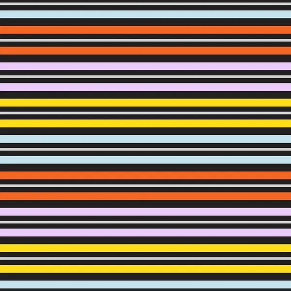 Rainbow Horizontal Rayas Sin Costuras Patrón Fondo Adecuado Para Textiles — Vector de stock