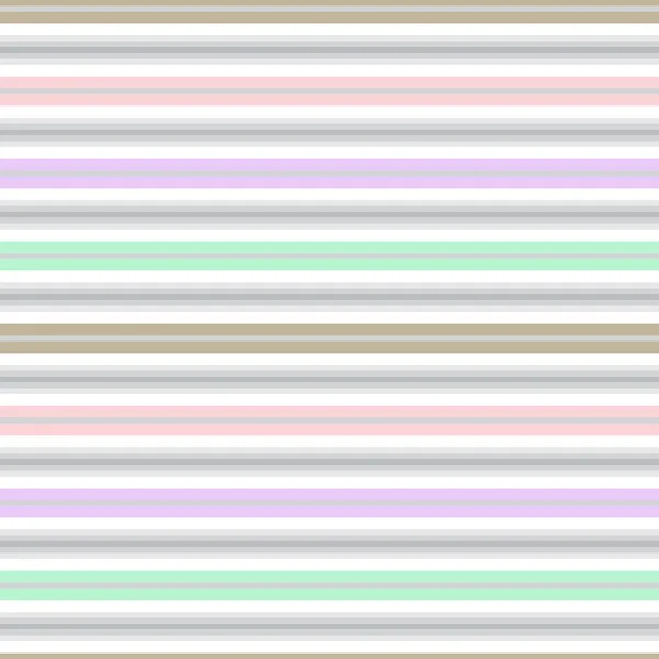 Rainbow Horizontal Rayas Sin Costuras Patrón Fondo Adecuado Para Textiles — Vector de stock