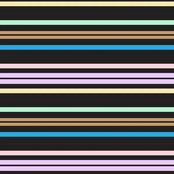 Rainbow Horizontal Rayas Sin Costuras Patrón Fondo Adecuado Para Textiles — Vector de stock