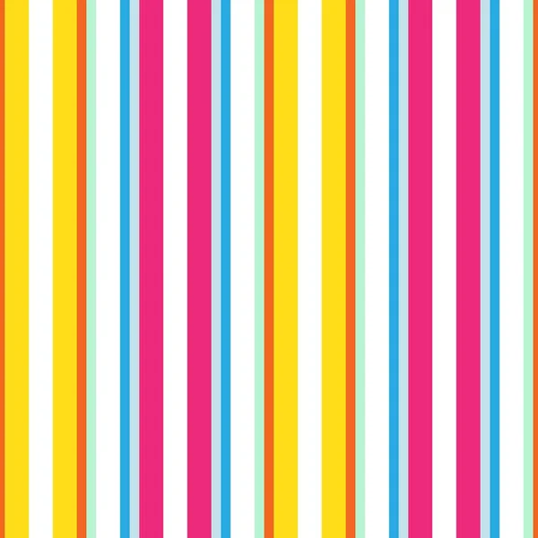 Rainbow Vertical Striped Seamless Pattern Background Suitable Fashion Textiles Graphics — Stock Vector