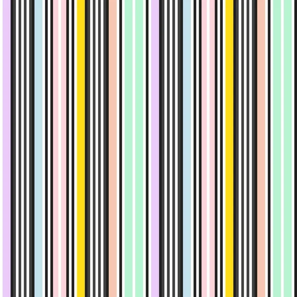 Rainbow Vertical Striped Seamless Pattern Background Suitable Fashion Textiles Graphics — Stock Vector