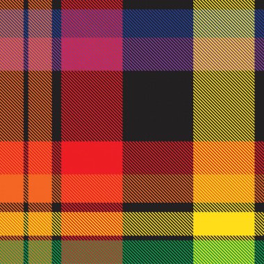 Gökkuşağı Glen Ekose desenli moda tekstil ve grafikleri için uygun kusursuz desen