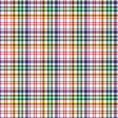 Gökkuşağı Glen Ekose desenli moda tekstil ve grafikleri için uygun kusursuz desen