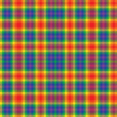 Gökkuşağı Glen Ekose desenli moda tekstil ve grafikleri için uygun kusursuz desen
