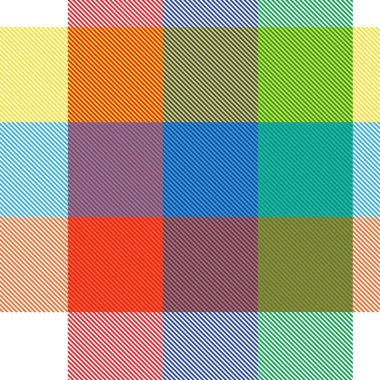 Gökkuşağı Glen Ekose desenli moda tekstil ve grafikleri için uygun kusursuz desen