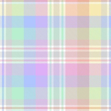 Gökkuşağı Glen Ekose desenli moda tekstil ve grafikleri için uygun kusursuz desen