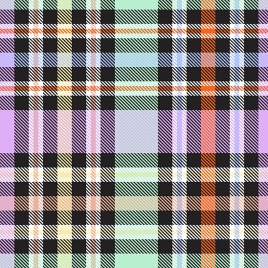 Gökkuşağı Glen Ekose desenli moda tekstil ve grafikleri için uygun kusursuz desen