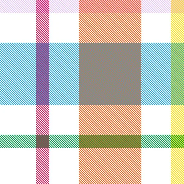 Rainbow Glen Xadrez Texturizado Padrão Sem Costura Adequado Para Têxteis —  Vetores de Stock