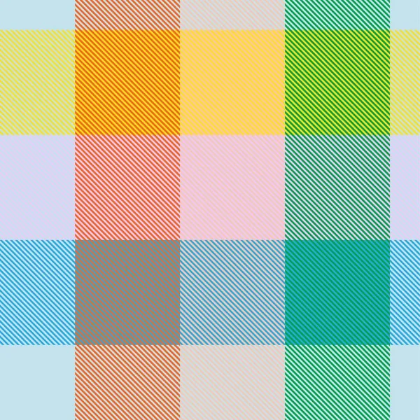 Rainbow Glen Плед Текстурированный Бесшовный Узор Подходит Моды Текстиля Графики — стоковый вектор