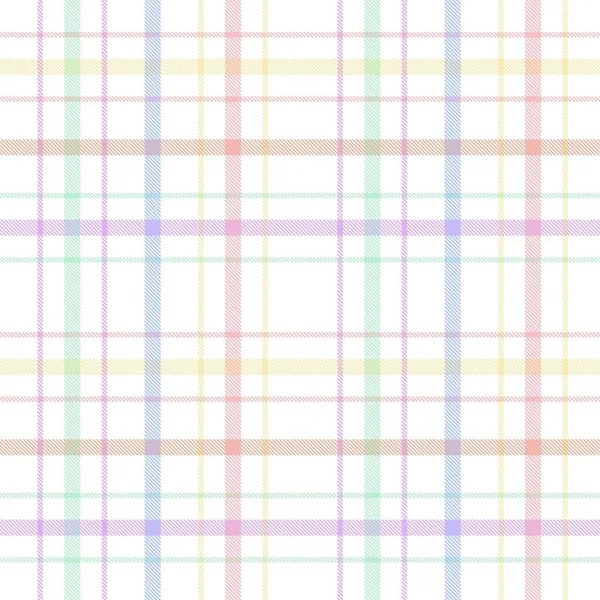 Rainbow Glen Plaid Texturovaný Bezešvý Vzor Vhodný Pro Módní Textil — Stockový vektor