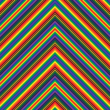 Gökkuşağı sembolü köşegen çizgili desensiz arka plan moda tekstil ve grafikleri için uygun