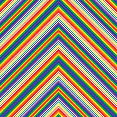 Gökkuşağı sembolü köşegen çizgili desensiz arka plan moda tekstil ve grafikleri için uygun