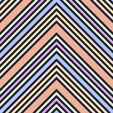 Gökkuşağı sembolü köşegen çizgili desensiz arka plan moda tekstil ve grafikleri için uygun