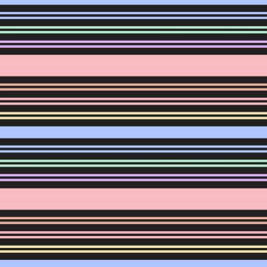 Gökkuşağı Yatay Çizgili Moda Tekstil ve Grafikleri için uygun kusursuz desen arkaplanı