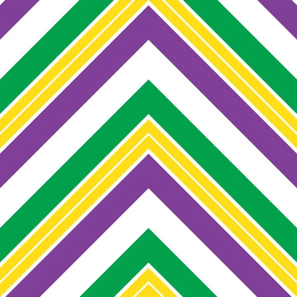 Arco Iris Chevron Diagonal Rayas Sin Costuras Patrón Fondo Adecuado — Vector de stock