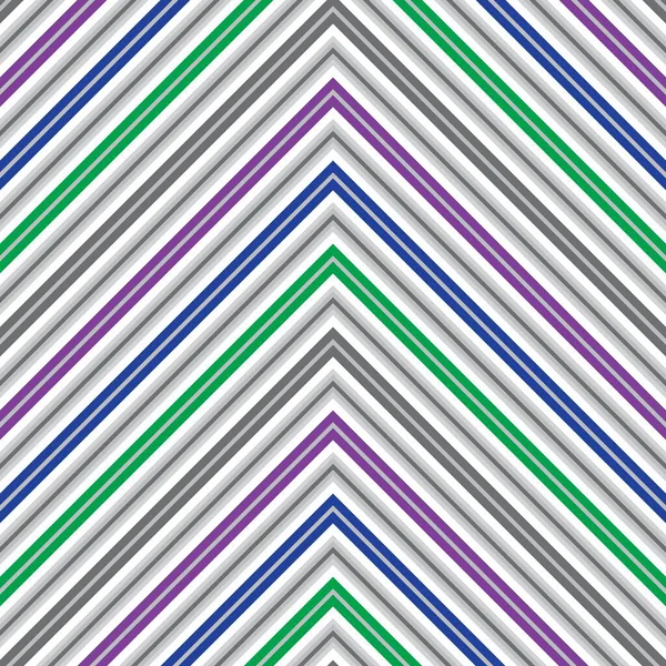 Rainbow Chevron Diagonaal Gestreepte Naadloze Patroon Achtergrond Geschikt Voor Mode — Stockvector