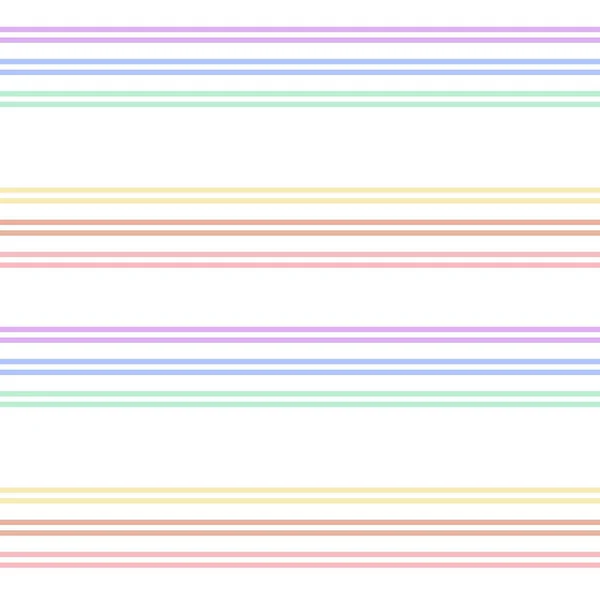 Rainbow Horizontal Listrado Sem Costura Fundo Padrão Adequado Para Têxteis —  Vetores de Stock