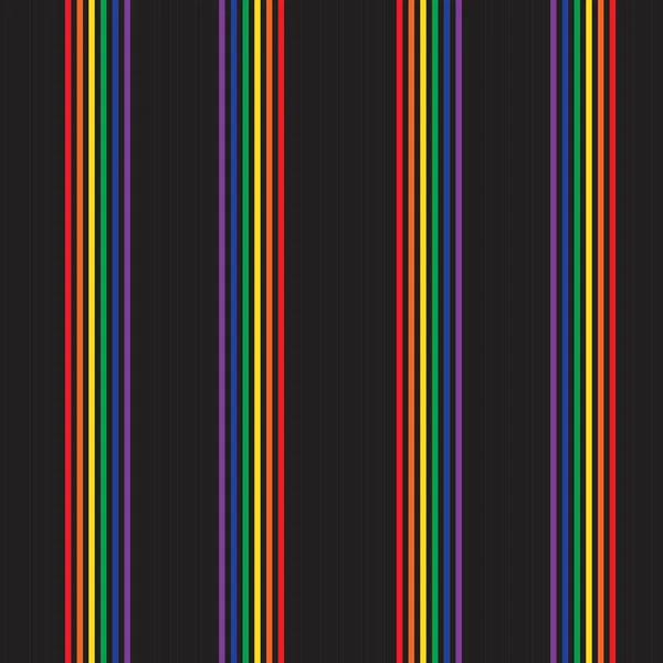 Fondo Patrón Inconsútil Rayado Vertical Del Arco Iris Adecuado Para — Archivo Imágenes Vectoriales