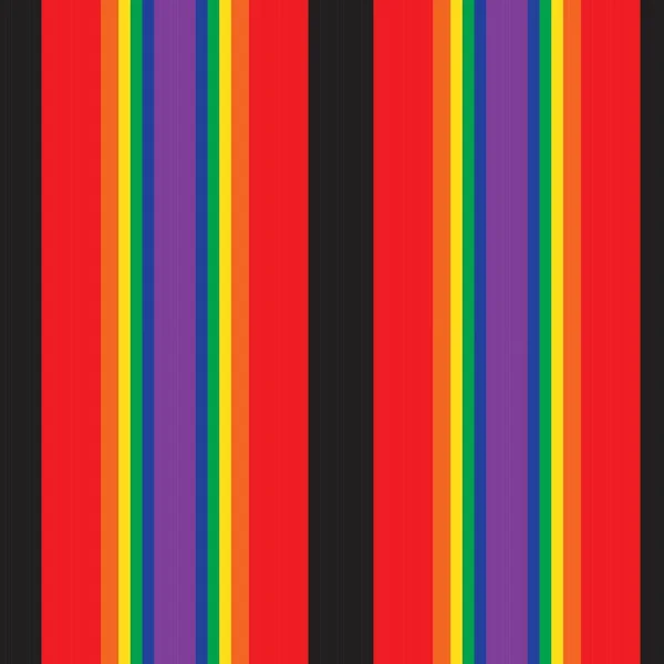 Fondo Patrón Inconsútil Rayado Vertical Del Arco Iris Adecuado Para — Vector de stock