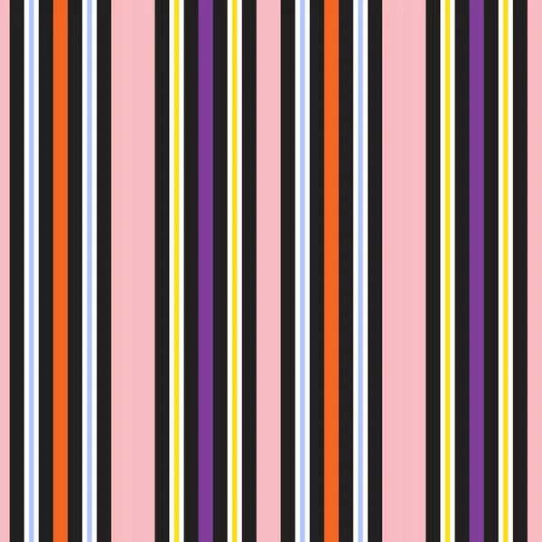 Rainbow Vertical Striped Seamless Pattern Background Suitable Fashion Textiles Graphics — Stock Vector