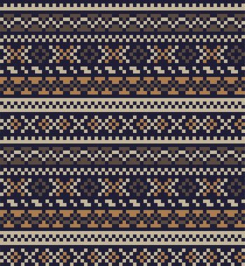 Moda tekstil, örgü ve grafikler için kahverengi Noel panayırı desenli arka plan