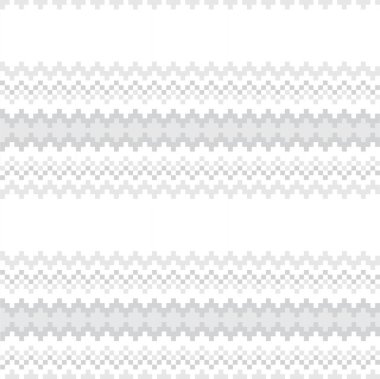 Moda tekstil, örgü ve grafikleri için Siyah ve Beyaz Noel adası şablonu