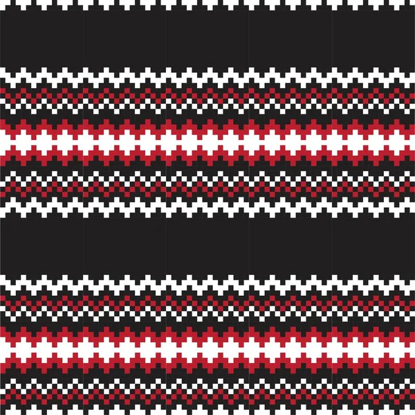 Fondo Patrón Isla Feria Navidad Roja Para Textiles Moda Prendas — Archivo Imágenes Vectoriales