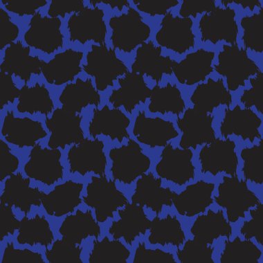 Moda baskıları, grafikler, arka planlar için uygun mavi fırça darbeleri