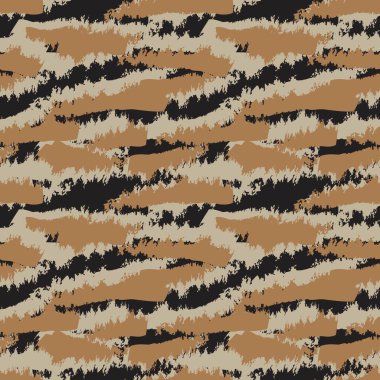 Moda baskıları, grafikler, arka planlar için uygun kahverengi fırça darbeleri