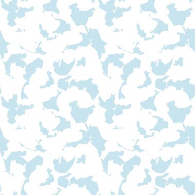 Gökyüzü Mavi Fırça darbeleri moda baskıları, grafikler, arka planlar için uygun