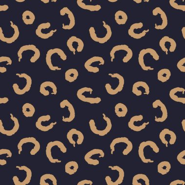 Moda baskıları, grafikler, arka planlar için uygun kahverengi fırça darbeleri